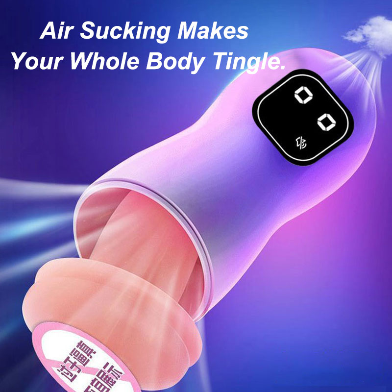 Male Masturbator Cup Realistic - Suction Machine Medical recension och pris