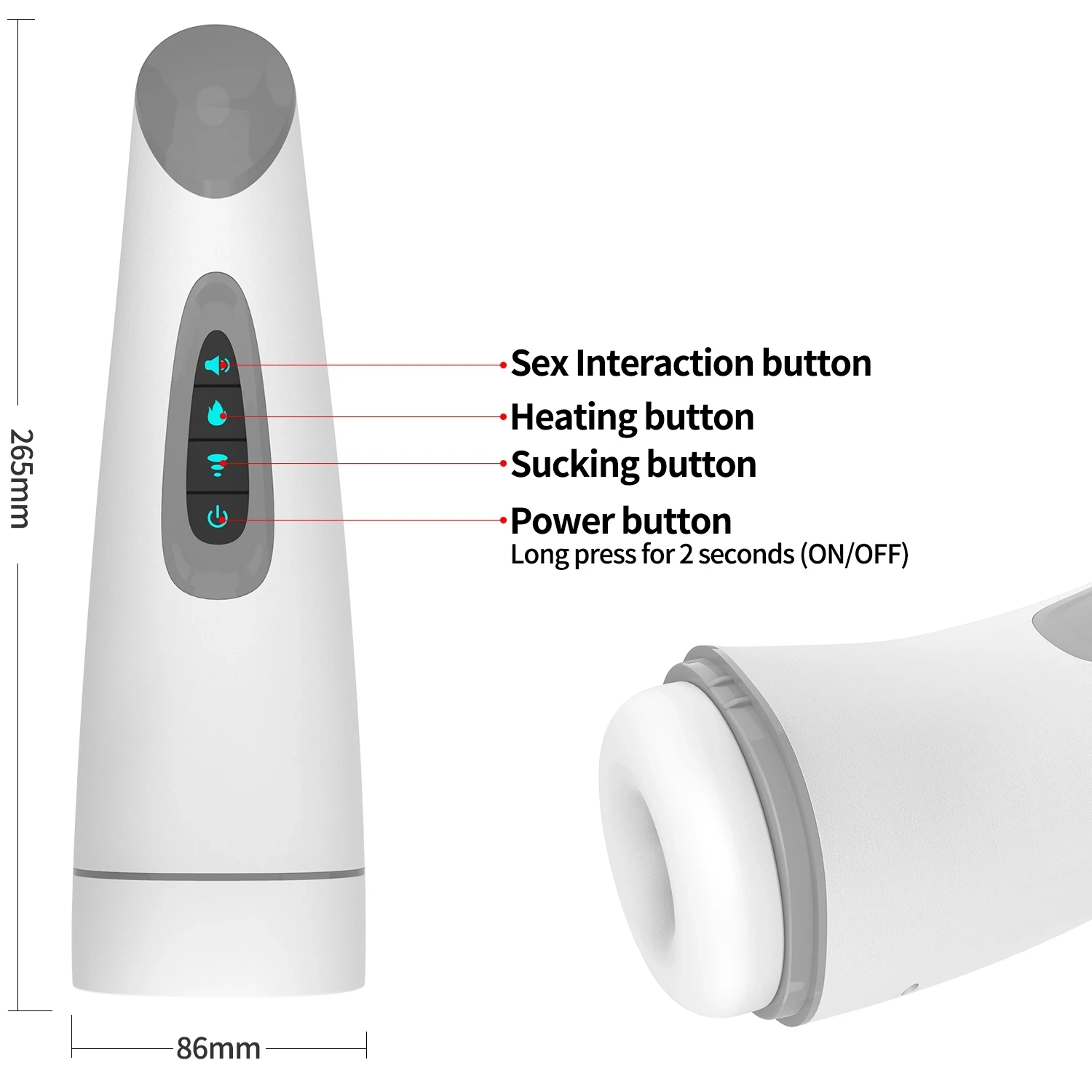 Men Sucking Masturbator Automa - Suction Machine Medical recension och pris