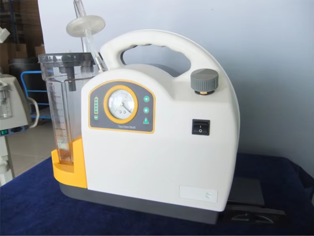 High flow Portable Suction Uni - Suction Machine Medical recension och pris